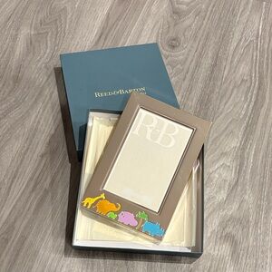 Brand New Reed & Barton 4x6 Jungle Picture Frame